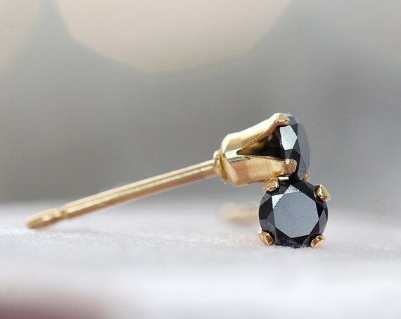 SINGLE Diamond Stud - Single Earring For Men or Women - Unisex Earrings