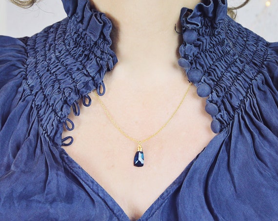 Blue Kyanite Necklace - Stylish Necklace