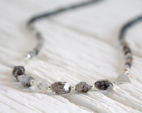 Quartz Crystal Necklace - Modern Quartz Necklace