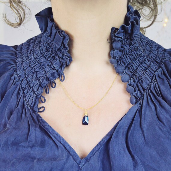 Blue Kyanite Necklace - Stylish Necklace