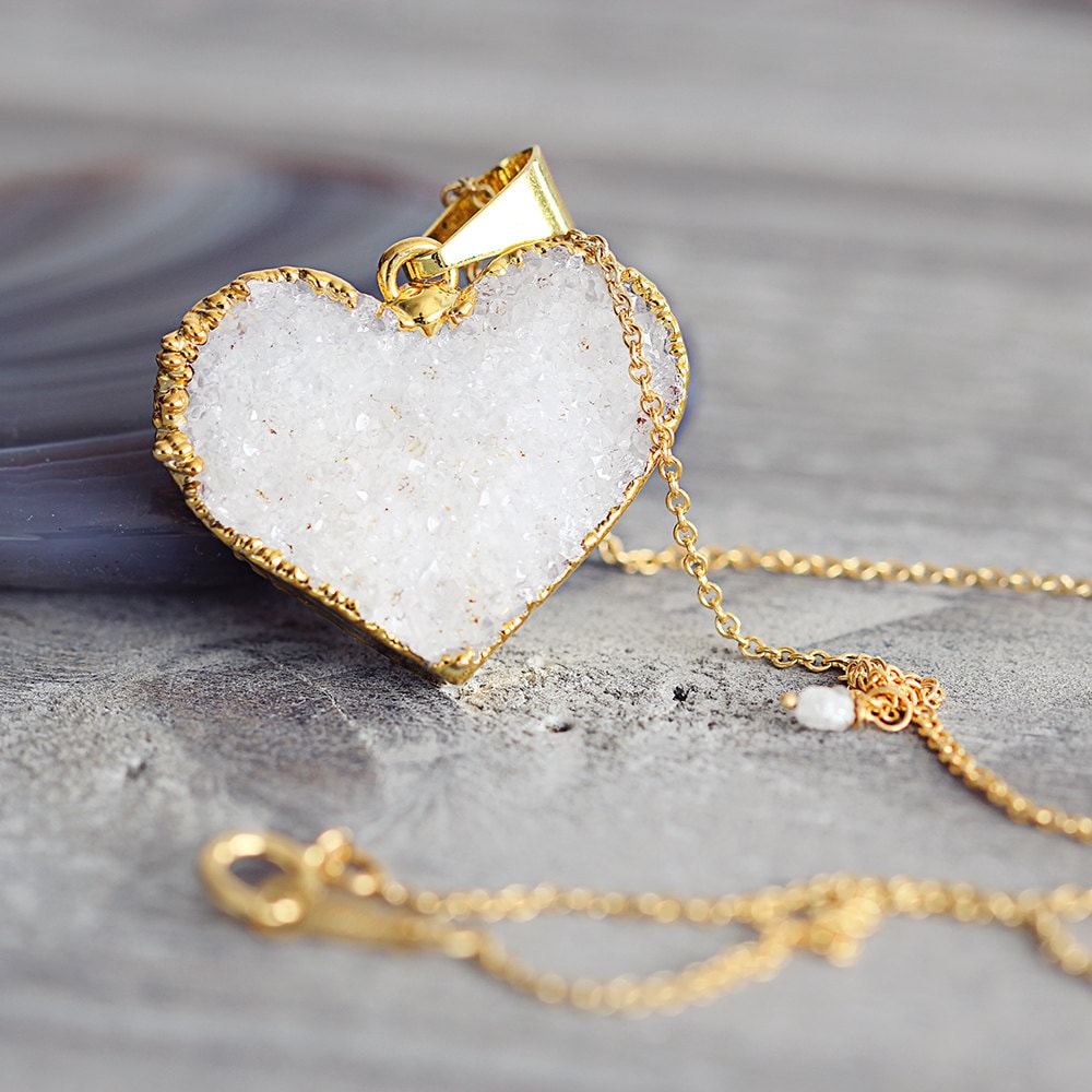 Delancey White Gold Heart main image 1