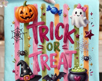 Halloween Ghost Pumpkin PNG, Girly Witch Hat, Spooky Sublimation, Digital Download