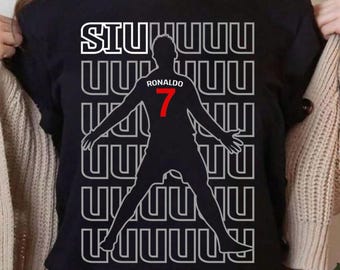 CR7 SIUUU Celebration Shirt | Ronaldo World Cup 2026 Football Tee | Digital Download