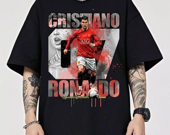 Ronaldo World Cup 2026 T-Shirt Design PNG | Soccer Graphic Tee Sublimation Print (Digital Download)