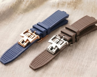 FKM rubberen band voor Vacheron Constantin VC 4500V 5500V 7900V - 25 x 7 mm