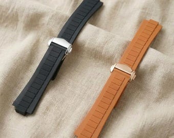 21 mm FKM-elastiekje voor Omega Seamaster Planet Ocean 600 m