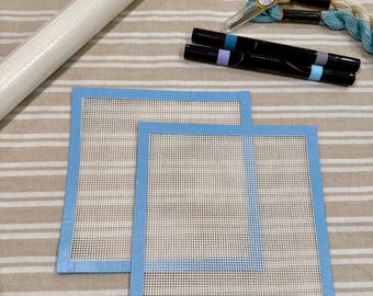 18 COUNT Zweigart Mono Deluxe Needlepoint Canvas (#18) ~ Various