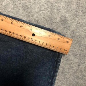 Calça jeans vintage Wrangler masculina, corte regular, perna larga, modelo carpinteiro - W34/L30 imagem 8