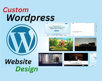 Progettazione e sviluppo di siti Web WordPress personalizzati, personalizzazione di siti Web WordPress, siti Web WordPress reattivi per tutte le aziende