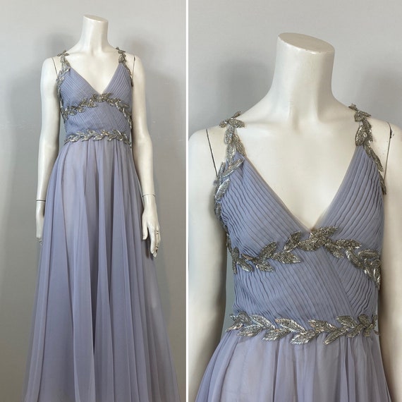 30s 40s Style Old Hollywood Evening Gown| Richile… - image 4
