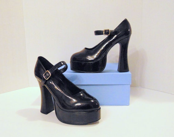 D Brand Magic Sky High Platform Heels Size 9.5 Black very cute! | eBay