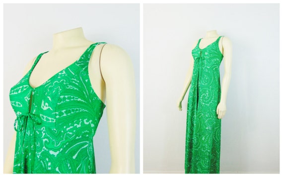 RARE Olga Nightgown| 70s Olga Freedom Front Keyhol