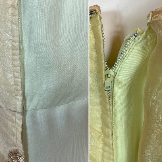 50s 60s Watteau Shoulder Dress | 50s 60s Asian In… - image 8