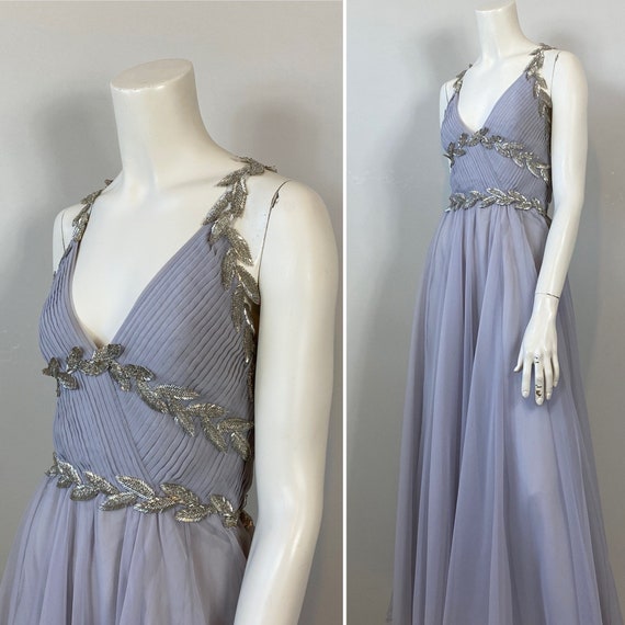 30s 40s Style Old Hollywood Evening Gown| Richile… - image 6