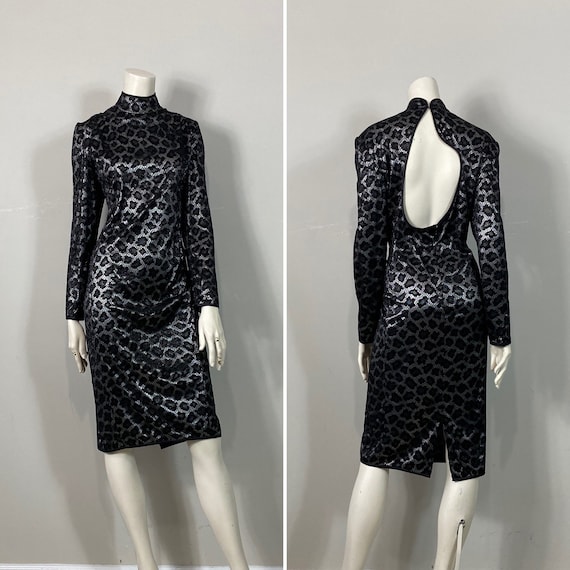RARE Asymmetric Cut Out Back Dress| Designer Tom … - image 1