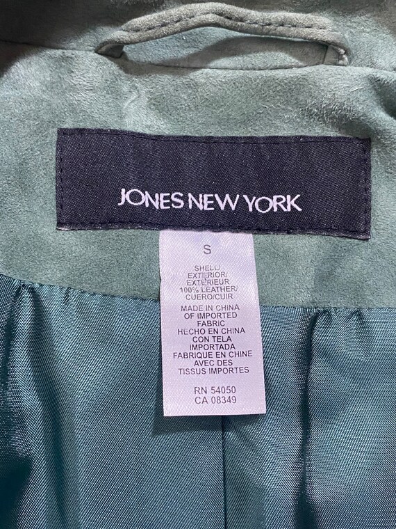 Vintage Suede Jacket| Jones New York Suede Blazer… - image 10
