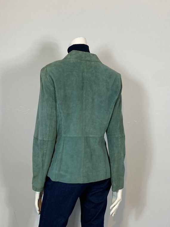 Vintage Suede Jacket| Jones New York Suede Blazer… - image 9