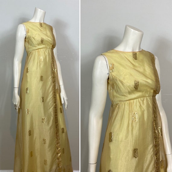 50s 60s Watteau Shoulder Dress | 50s 60s Asian In… - image 3