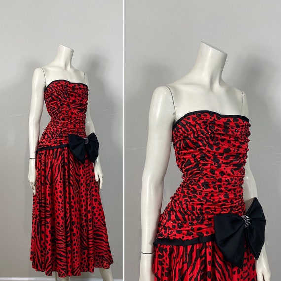 DESIGNER 80s Lillie Rubin Dress| Vintage Lillie R… - image 2