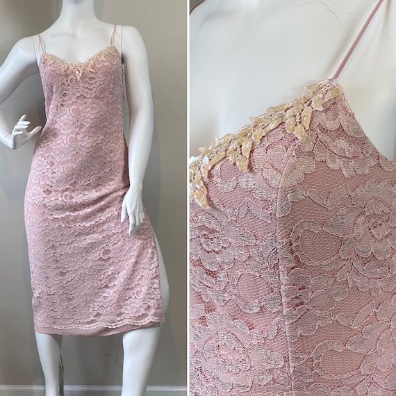 chinese dress ladies Maya Lace Dress (Pink) main image 0