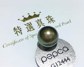 Collector Grade Tahitian Loose Pearl, Earth Selected Special Edition, Exceptionally Rare Pearl — Under 100 Selected Globally Each Year