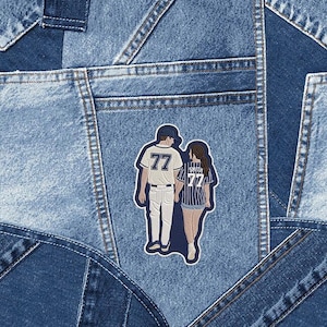 Custom Embroidered Portrait Patch, Personalized Photo Applique, Sew On/Iron On Clothes Backpacks