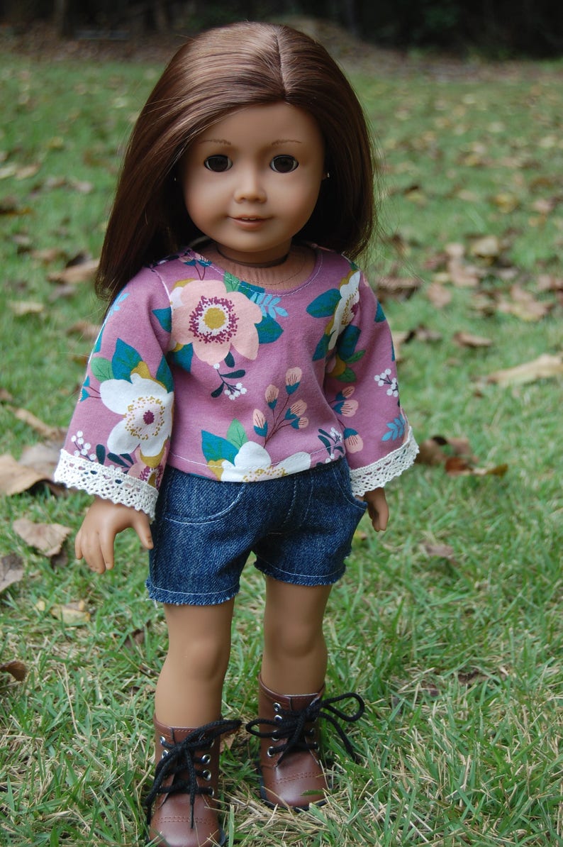 american girl doll crop tops