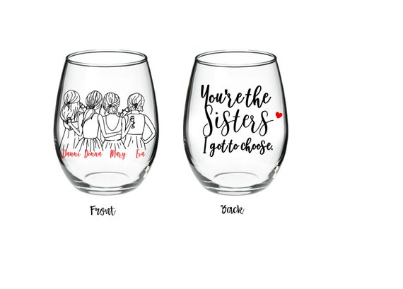 best friend wine glasses