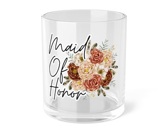 Maid of Honor proposal - Maai of Honor Rocks Glass - Maid of Honor Proposal Glass - 10 oz  Bar Glass