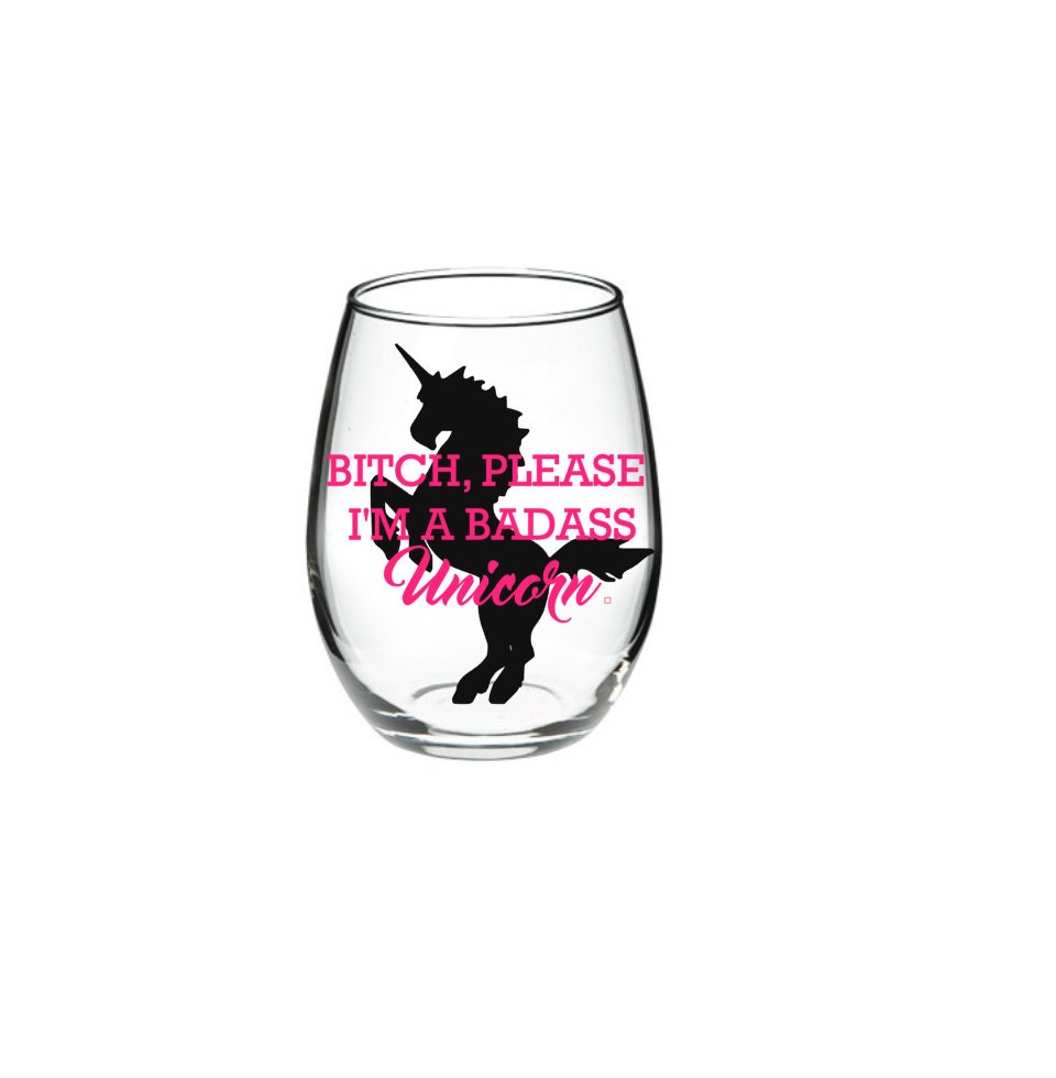 Funny Wine Glass Wine Glass Gift Vulgar Wine Glass Etsy