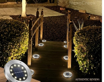 Solar Landscape Ground Light Multipack | Energy Saving Lights | Solar Lights | Outdoor Lights | Cool White Light | Solar Yard Light