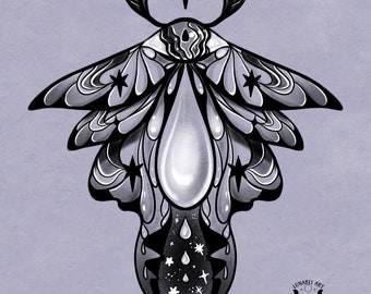 Luna Tears 8"x10" Print