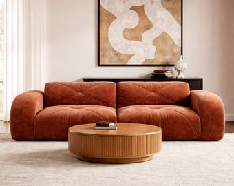Teddy Cloud Modular Sofa, Boneless Floor Couch, Apartment Living
