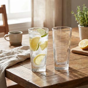 16 oz to 20 oz plastic custom cups UNIQIFY 16 oz Custom Plastic Clear Drinking PET Cups