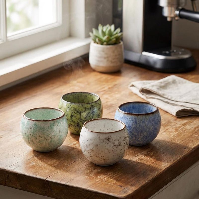 Japanese Tea Cups 4 Oz - Etsy