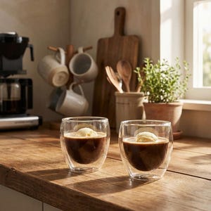 Double Walled Personalised Glass Mug - Etsy