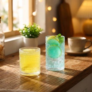 Vintage 12 Oz Drinking Glass - Etsy