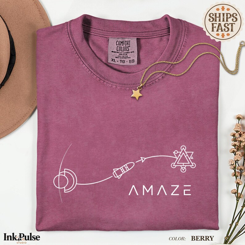 Comfort Colors Project Hail Mary Shirt | Minimalist Space Tee | Sci-Fi Tshirt | Science Teacher Gift image 17