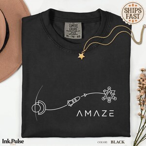 Comfort Colors Project Hail Mary Shirt | Minimalist Space Tee | Sci-Fi Tshirt | Science Teacher Gift image 12