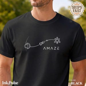 Comfort Colors Project Hail Mary Shirt | Minimalist Space Tee | Sci-Fi Tshirt | Science Teacher Gift image 5