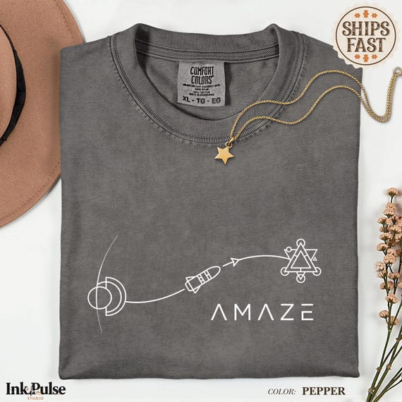 Comfort Colors Project Hail Mary Shirt | Minimalist Space Tee | Sci-Fi Tshirt | Science Teacher Gift
