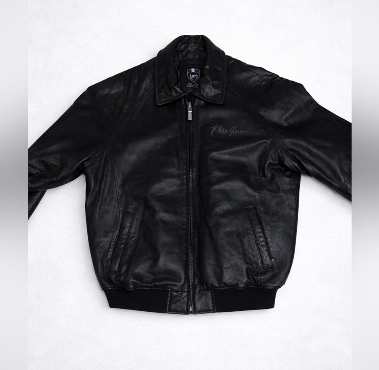 00s PHAT FARM レザージャケット 羊革 ラムレザー Phat Farm Leather Jacket - Etsy