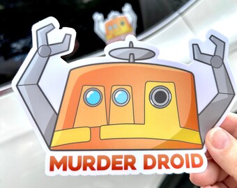 Chopper Car Peeker: Star Wars Rebels Droid Sticker