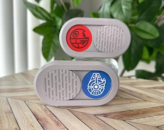 Dishwasher Magnet - Starwars Clean/ Dirty Millennium Falcon/Death Star 3D Printed Sign