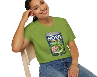 Hoya Can Art T-Shirt | Vintage Plant Illustration