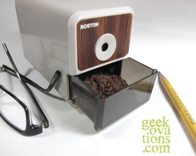 Vintage Boston Electric Pencil Sharpener Model 18 Etsy