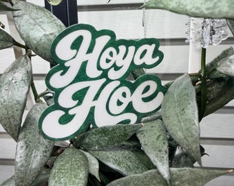 Hoya Hoe Matte Sticker | Plant Lover Gift, Laptop Sticker