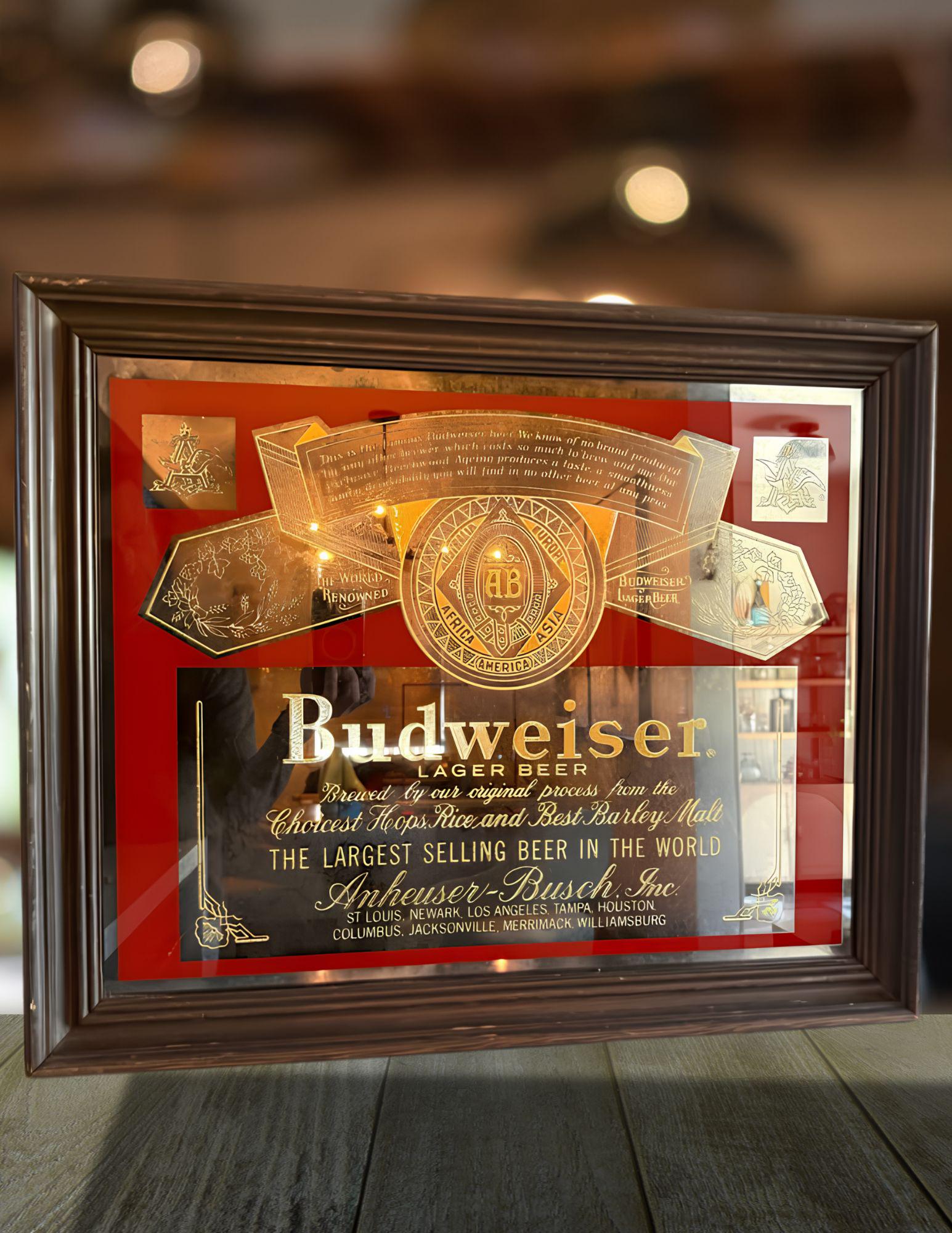 2012 Anhueser-Busch Budweiser Army Mirror