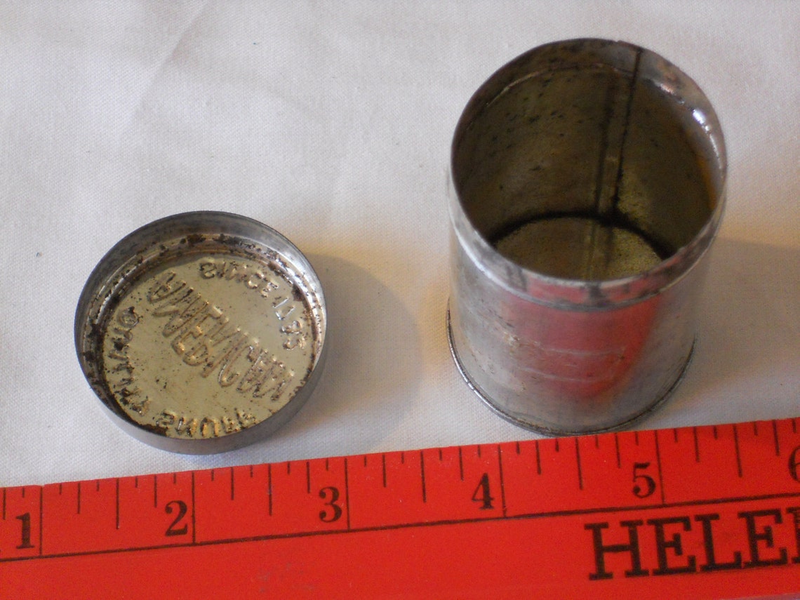 American Quality Snuff Tin Can Since 1782 Etsy