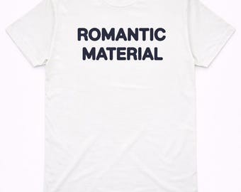 Maglietta unisex con materiale romantico, regalo per fidanzato, maglietta Y2k, maglietta scherzosa in stile anni 2000, maglietta regalo